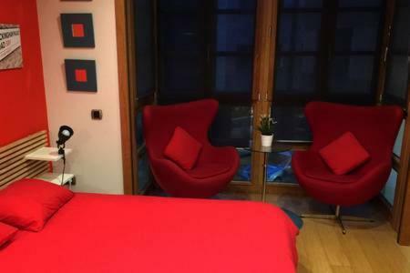 Estudio Moderno Centro-Playa Gijon Lägenhet Exteriör bild